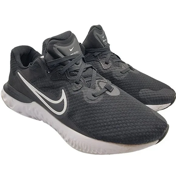 Nike Shoes Nike Renew Run Mens Size Black White Cu354005